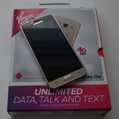Samsung Galaxy J3 for Virgin Mobile