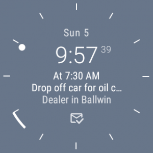 Outlook for Android Wear