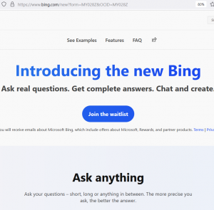 Microsoft announces new AI powered Bing search