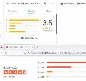Using ChatGPT for help in writing review for Google Maps, Yelp and others