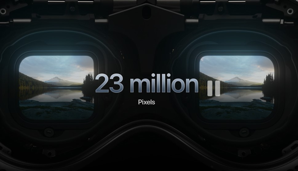 23 million pixels